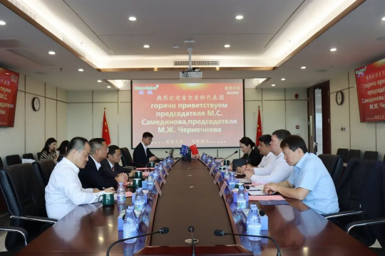 Kyrgyzstan Manas International Airport Group Company and Kyrgyz Post Corporation visited Maxvision Technology